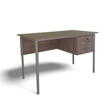 Load image into Gallery viewer, Teacher&#39;s Desk with 2 Drawers (Melamine/MDF) - Small 1200x700x750mmH

