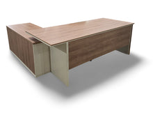 Load image into Gallery viewer, Managerial Office Desk and Pedenza 2000x1700x750mmH
