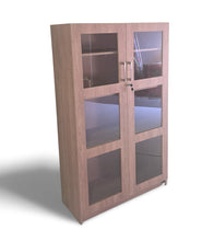 Load image into Gallery viewer, Glazed Door Bookcase (Melamine) 900x360x1500mmH

