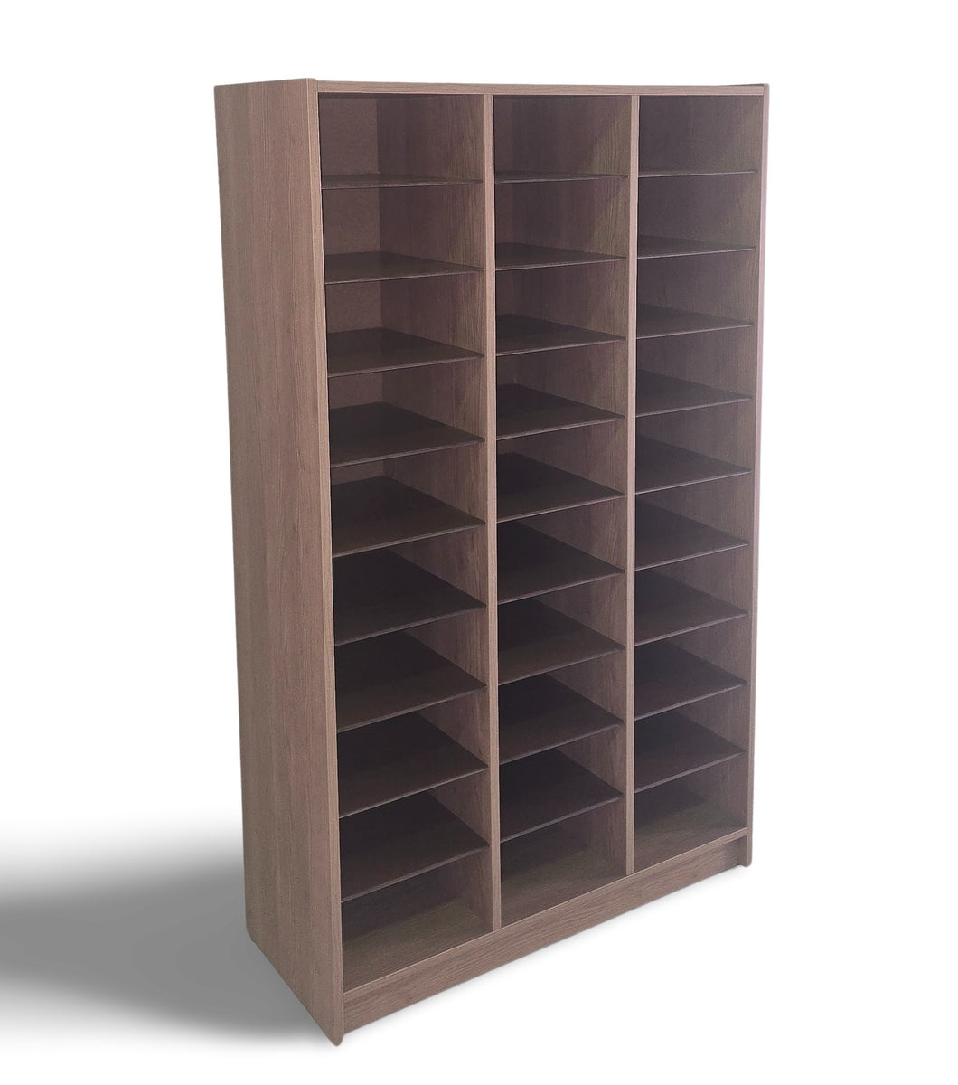 Executive Pigeon Hole - 30 Division (Melamine) 900x360x1500mmH