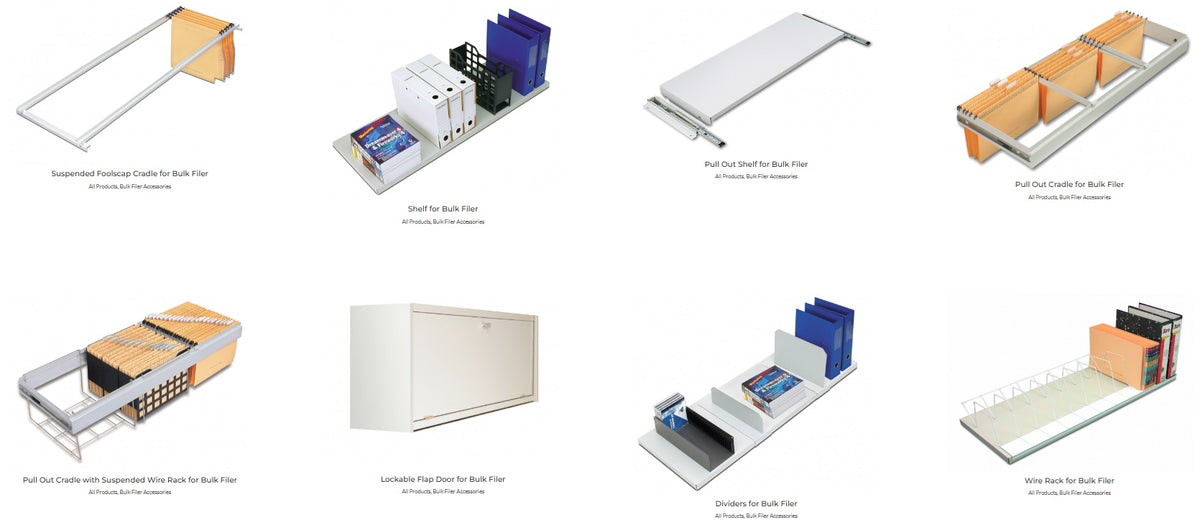 Bulk Filer Shelving Systems – Reboni Furniture Manufacturing