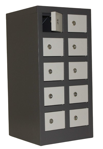 10 Compartment Cellphone Locker