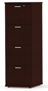 Managerial 4 Drawer Filing Cabinet (Melamine) 487 x 550 x 1350mmH