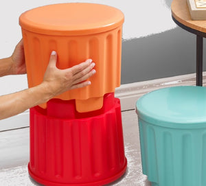 Sunny Storage Stool & Lid