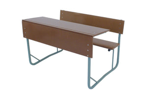 Secondary Double Combination Desk (MDF) 1200x400x750mmH