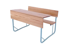 Load image into Gallery viewer, Primary Double Combination Desk (Saligna) 1000x400x650mmH
