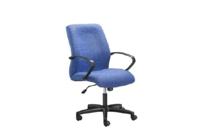 Tlou Mid-Back Chair with Arms