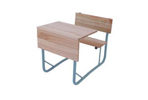 Primary Single Combination Desk (Saligna) 600x400x650mmH