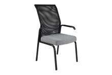 Load image into Gallery viewer, Mangwa Netted Side Chair with Arms
